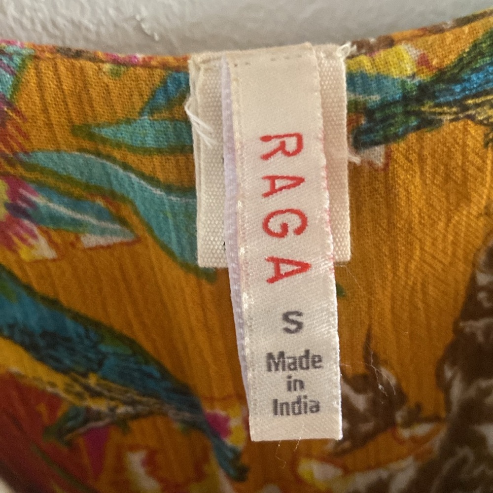 Raga X Anthropologie Women's Parkland Maxi Dress Embroiderd size S - Picture 8 of 11